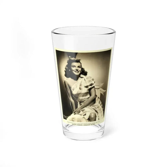 Paulette Goddard #125 (Vintage Female Icon) Pint Glass 16oz 16oz - Go Mug Yourself