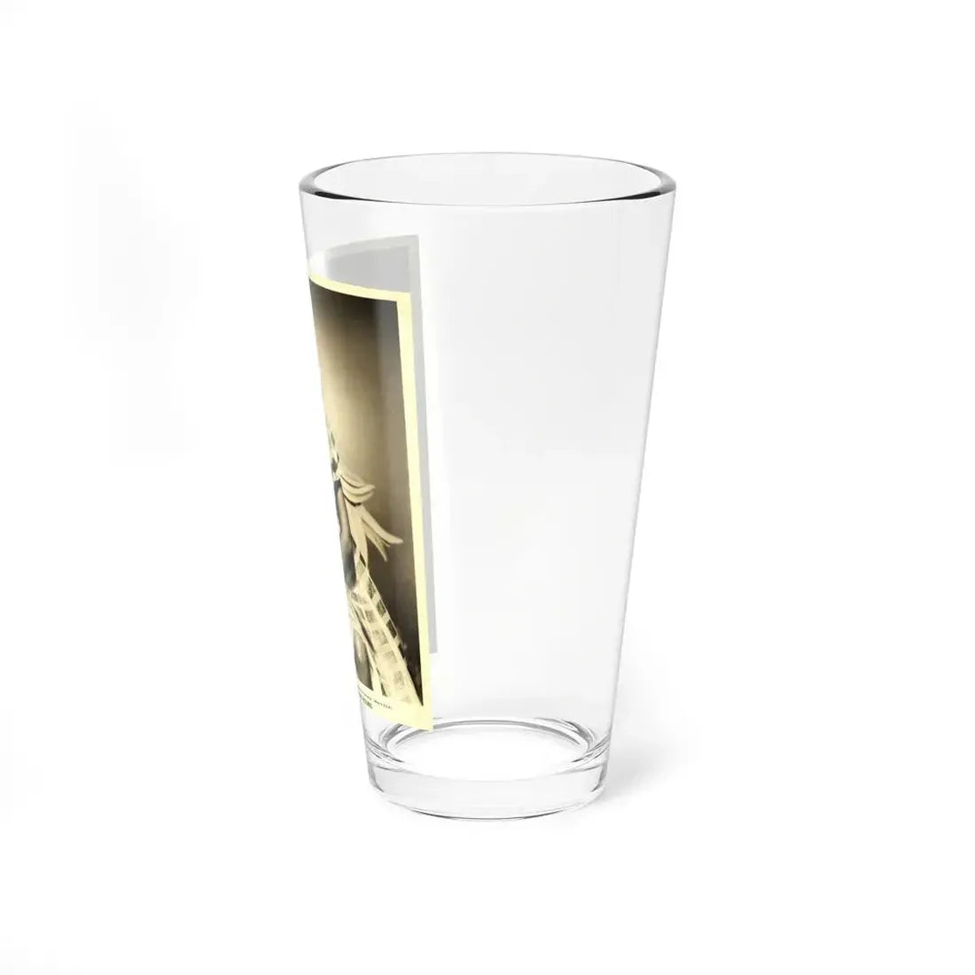 Paulette Goddard #125 (Vintage Female Icon) Pint Glass 16oz - Go Mug Yourself