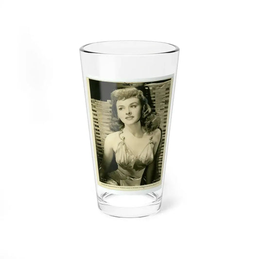 Paulette Goddard #131 (Vintage Female Icon) Pint Glass 16oz 16oz - Go Mug Yourself