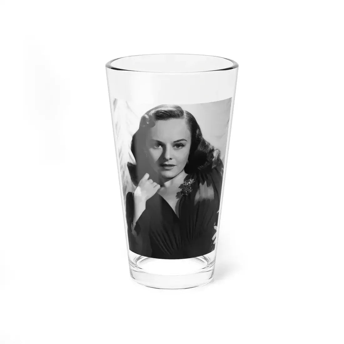 Paulette Goddard #137 (Vintage Female Icon) Pint Glass 16oz 16oz - Go Mug Yourself