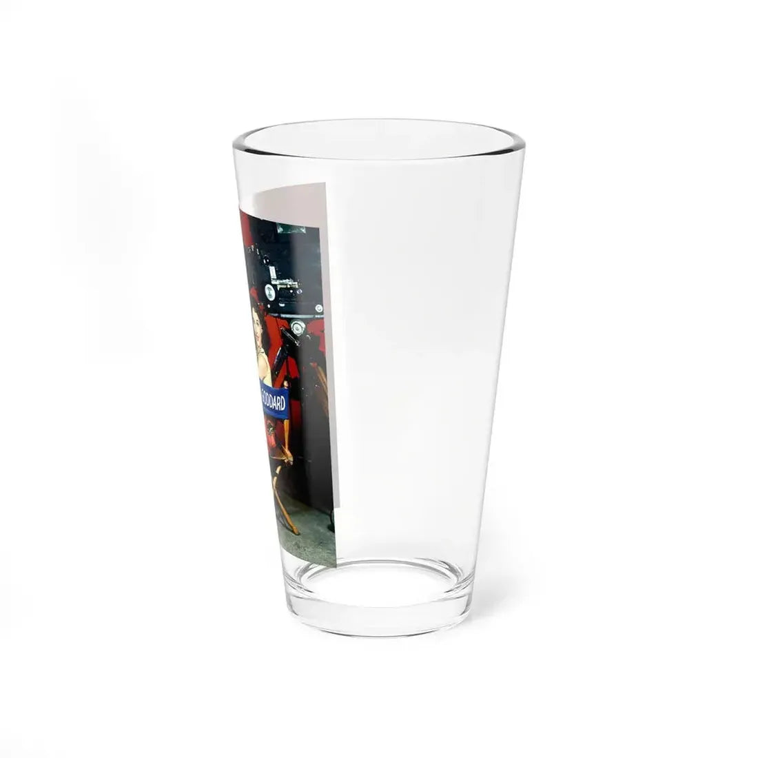 Paulette Goddard #138 (Vintage Female Icon) Pint Glass 16oz - Go Mug Yourself