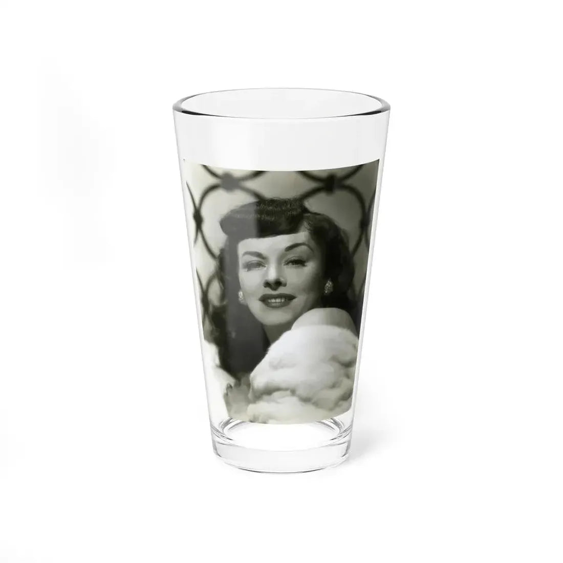 Paulette Goddard #151 (Vintage Female Icon) Pint Glass 16oz 16oz - Go Mug Yourself