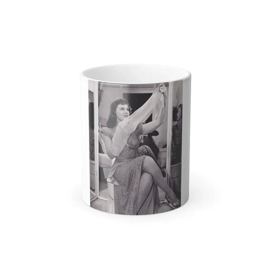 Paulette Goddard #155 (Vintage Female Icon) Color Changing Mug 11oz 11oz - Go Mug Yourself