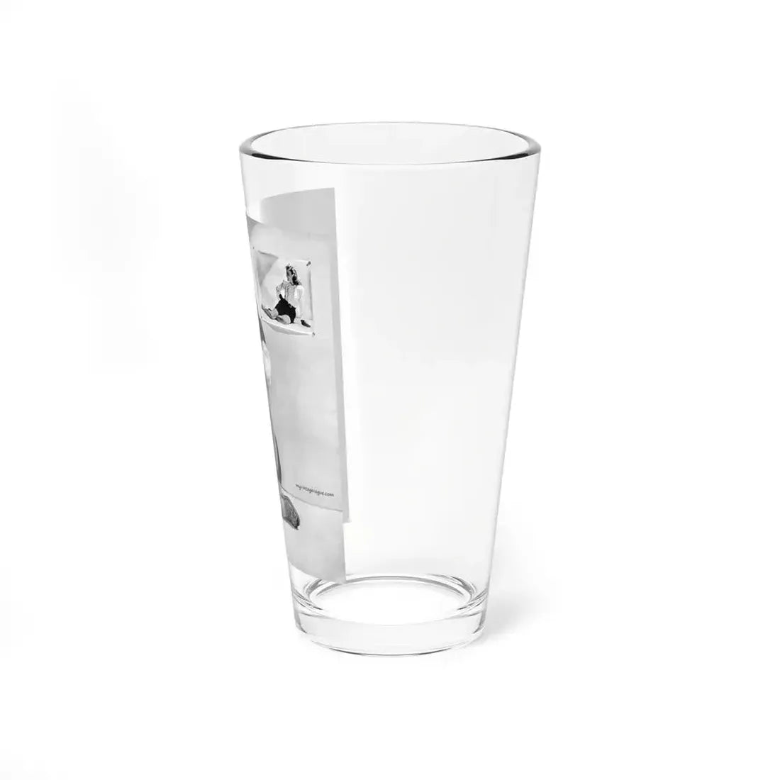 Paulette Goddard #157 (Vintage Female Icon) Pint Glass 16oz - Go Mug Yourself