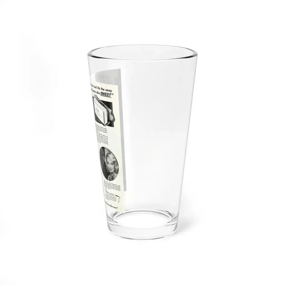 Paulette Goddard #162 - Shampoo Add (Vintage Female Icon) Pint Glass 16oz - Go Mug Yourself