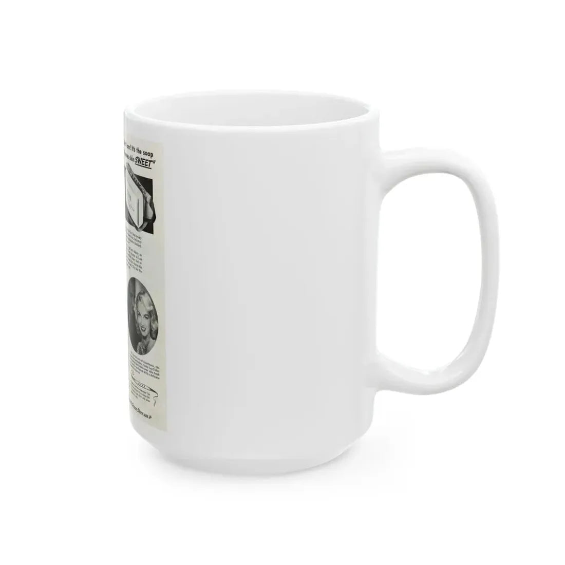 Paulette Goddard #162 - Shampoo Add (Vintage Female Icon) White Coffee Mug - Go Mug Yourself