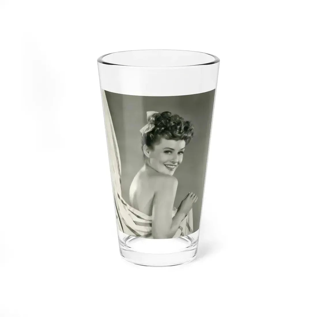 Paulette Goddard #163 (Vintage Female Icon) Pint Glass 16oz 16oz - Go Mug Yourself