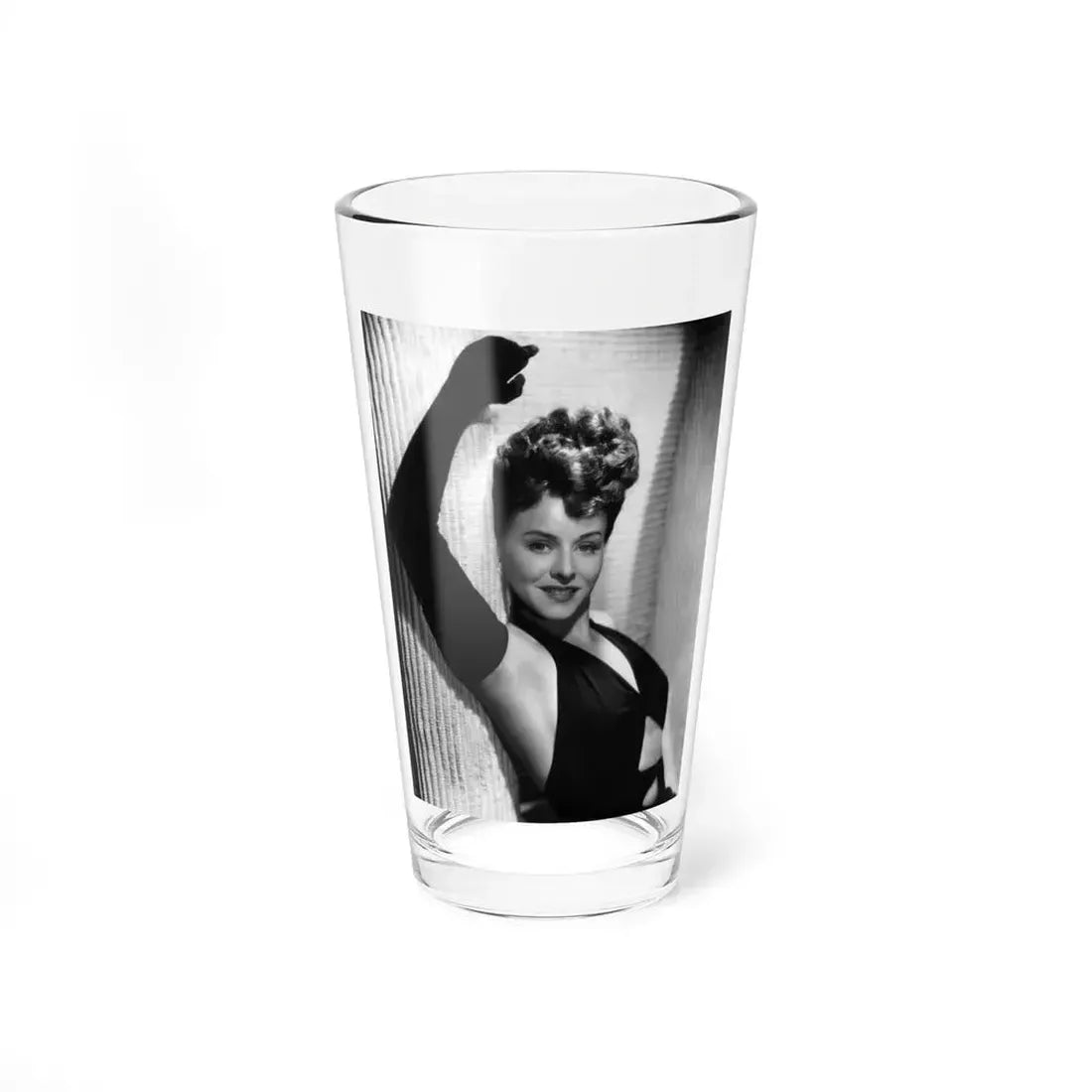 Paulette Goddard #166 (Vintage Female Icon) Pint Glass 16oz 16oz - Go Mug Yourself