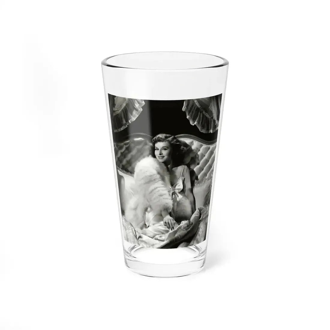 Paulette Goddard #167 (Vintage Female Icon) Pint Glass 16oz 16oz - Go Mug Yourself