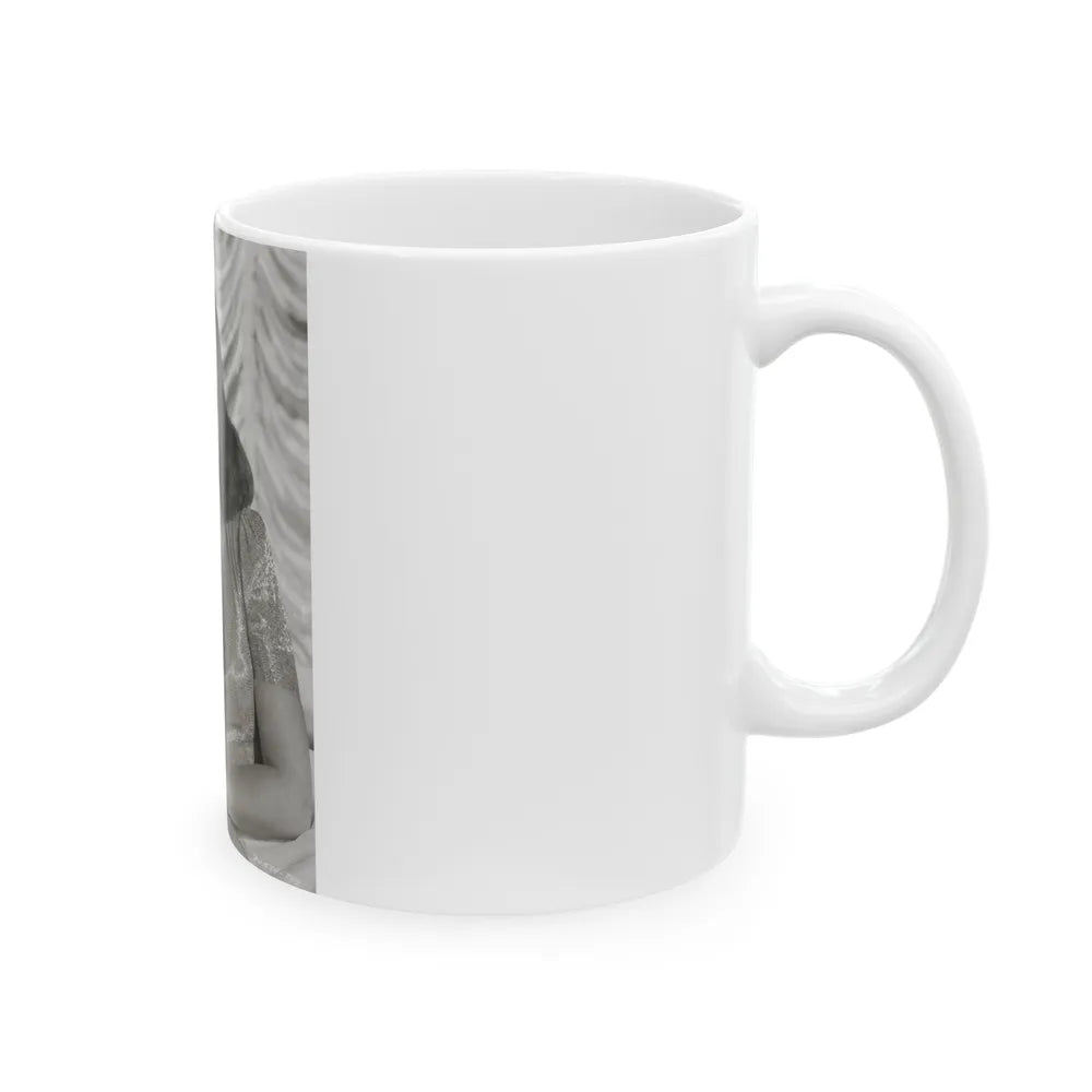 Paulette Goddard #168 (Vintage Female Icon) White Coffee Mug-Go Mug Yourself