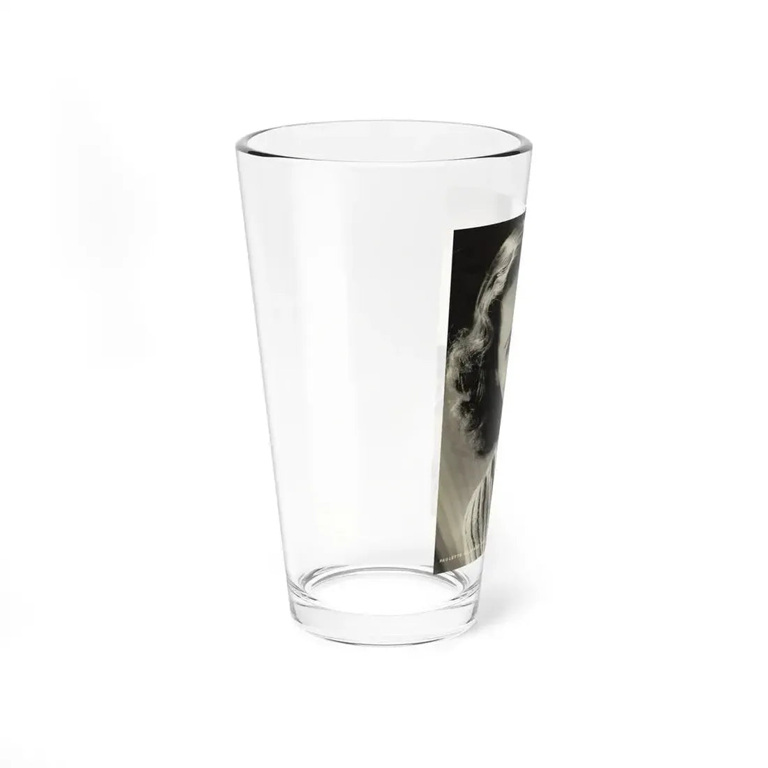 Paulette Goddard #169 (Vintage Female Icon) Pint Glass 16oz - Go Mug Yourself