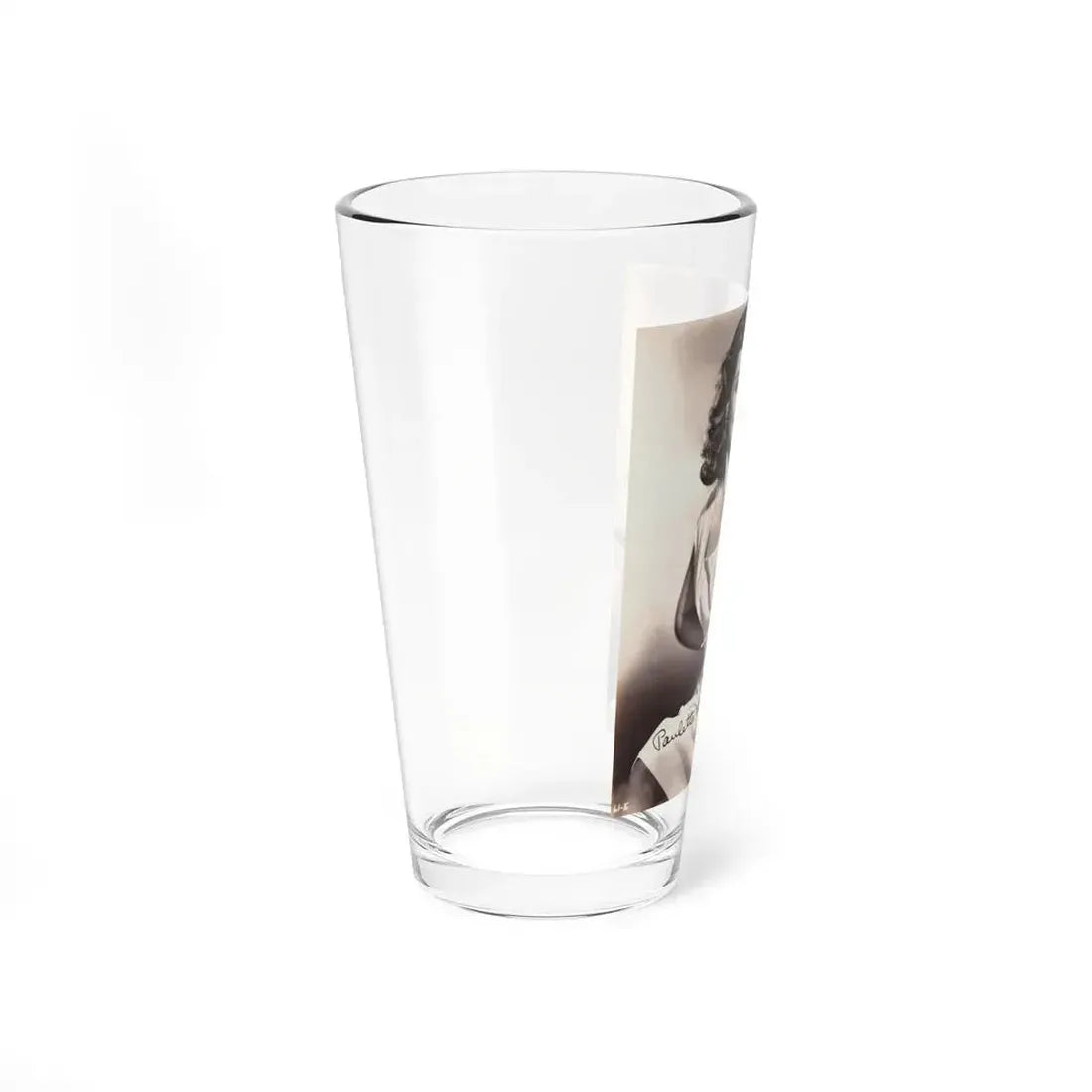 Paulette Goddard #173 (Vintage Female Icon) Pint Glass 16oz - Go Mug Yourself