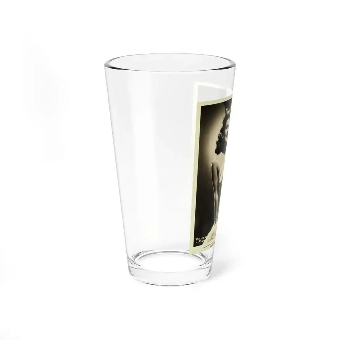 Paulette Goddard #183 (Vintage Female Icon) Pint Glass 16oz - Go Mug Yourself