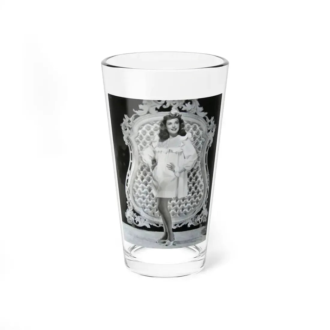 Paulette Goddard #186 (Vintage Female Icon) Pint Glass 16oz 16oz - Go Mug Yourself