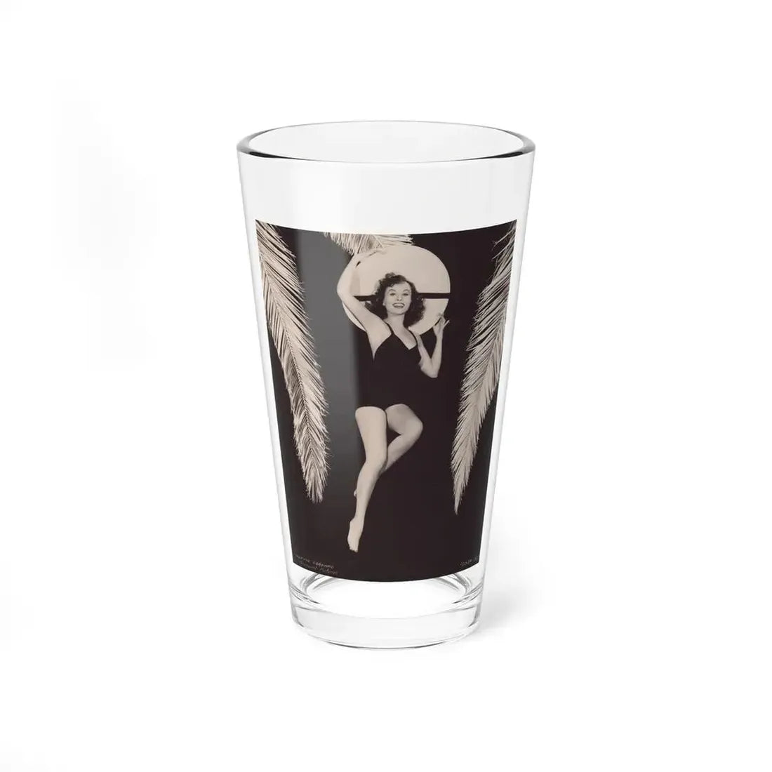 Paulette Goddard #189 (Vintage Female Icon) Pint Glass 16oz 16oz - Go Mug Yourself