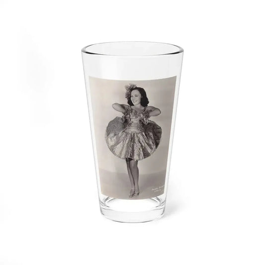 Paulette Goddard #191 (Vintage Female Icon) Pint Glass 16oz 16oz - Go Mug Yourself