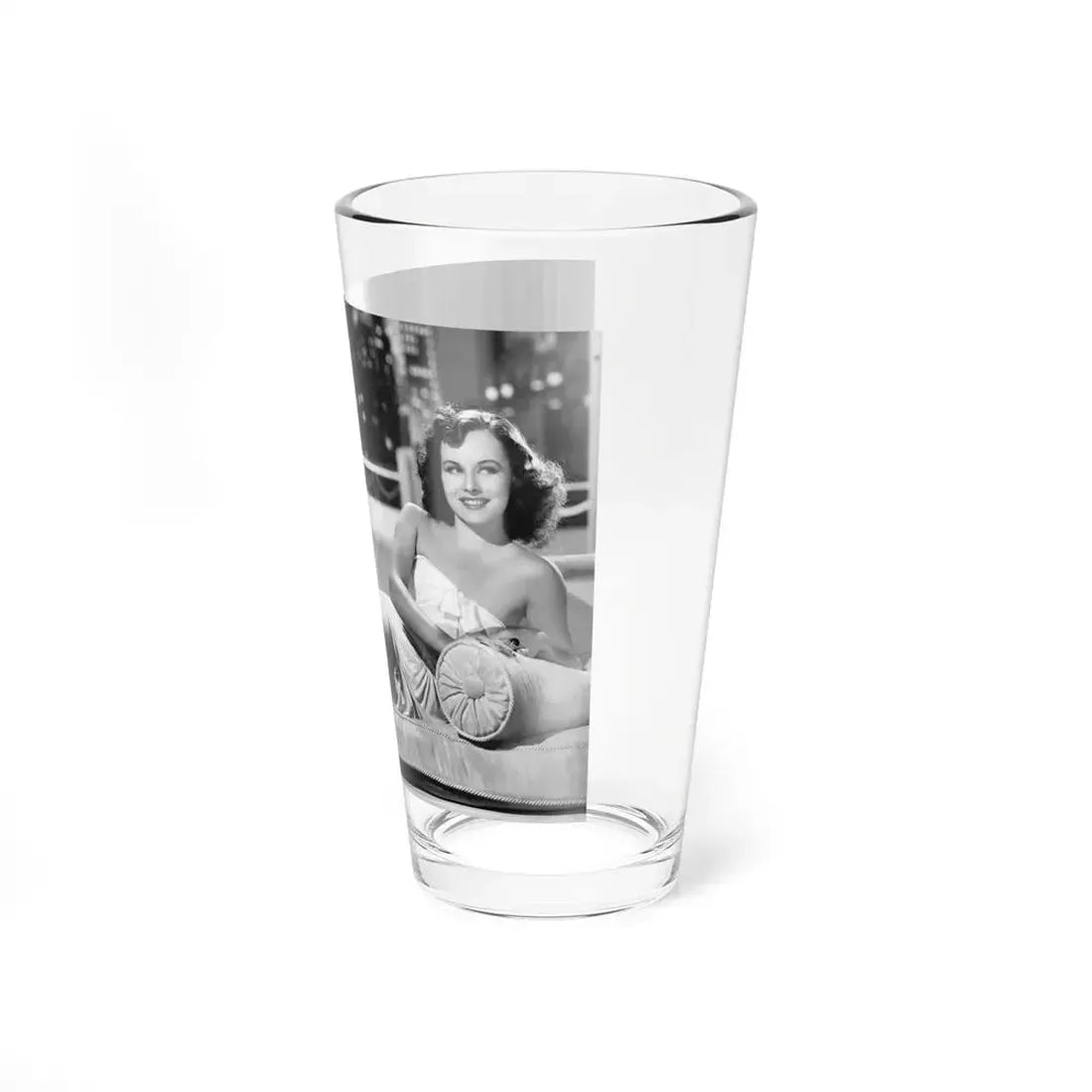 Paulette Goddard #195 (Vintage Female Icon) Pint Glass 16oz - Go Mug Yourself