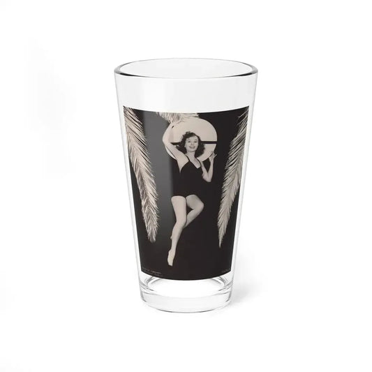 Paulette Goddard #209 (Vintage Female Icon) Pint Glass 16oz 16oz - Go Mug Yourself