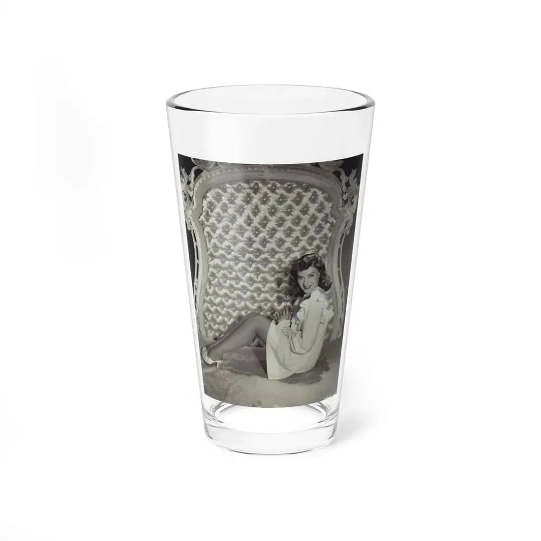 Paulette Goddard #210 (Vintage Female Icon) Pint Glass 16oz 16oz - Go Mug Yourself