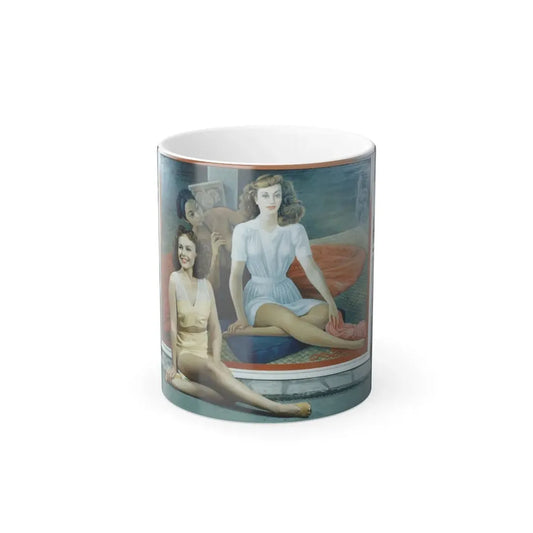 Paulette Goddard #59 (Vintage Female Icon) Color Changing Mug 11oz Default Title - Go Mug Yourself