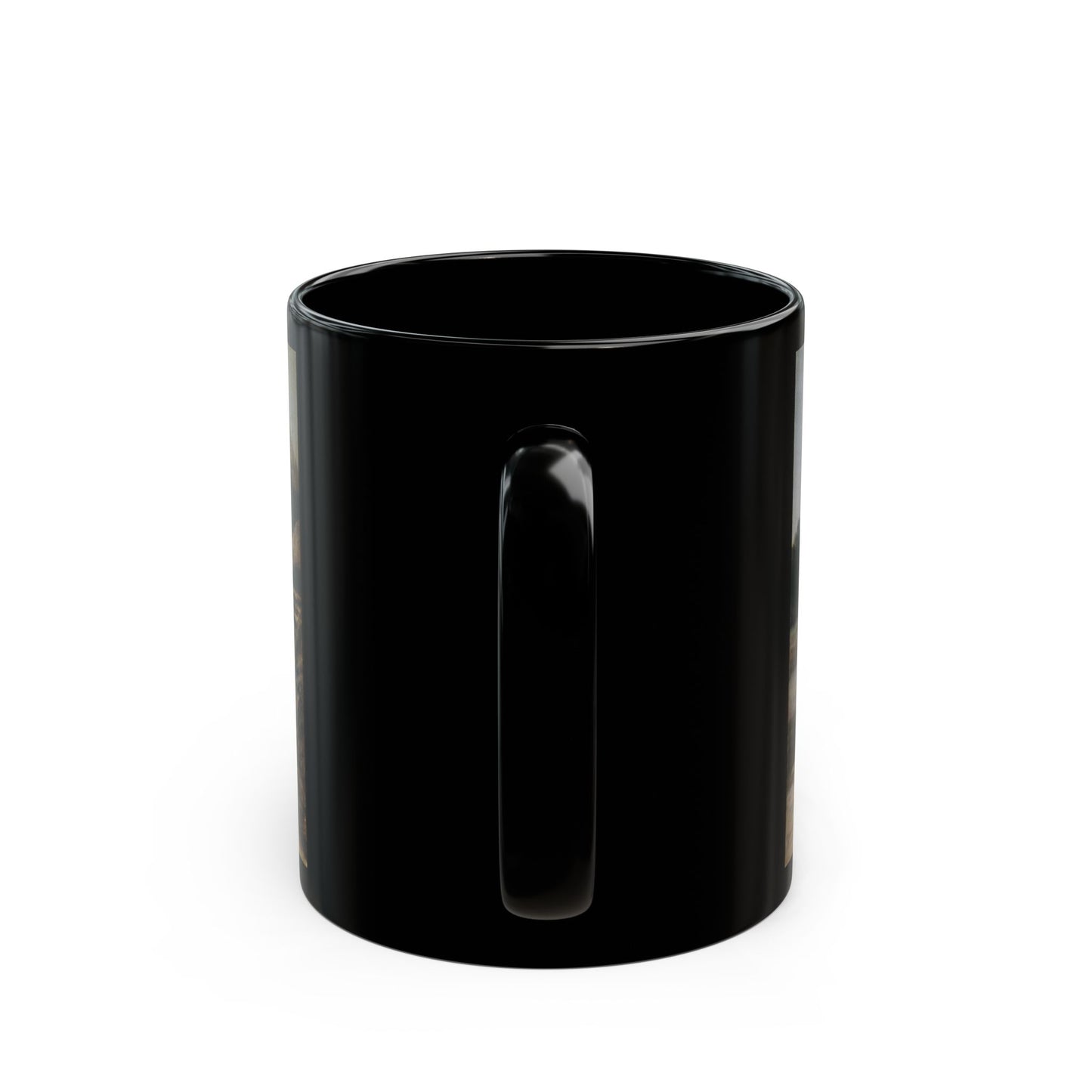Pavel Osipovich Kovalevsky (1843-1903) White Night - Black Coffee Mug-Go Mug Yourself