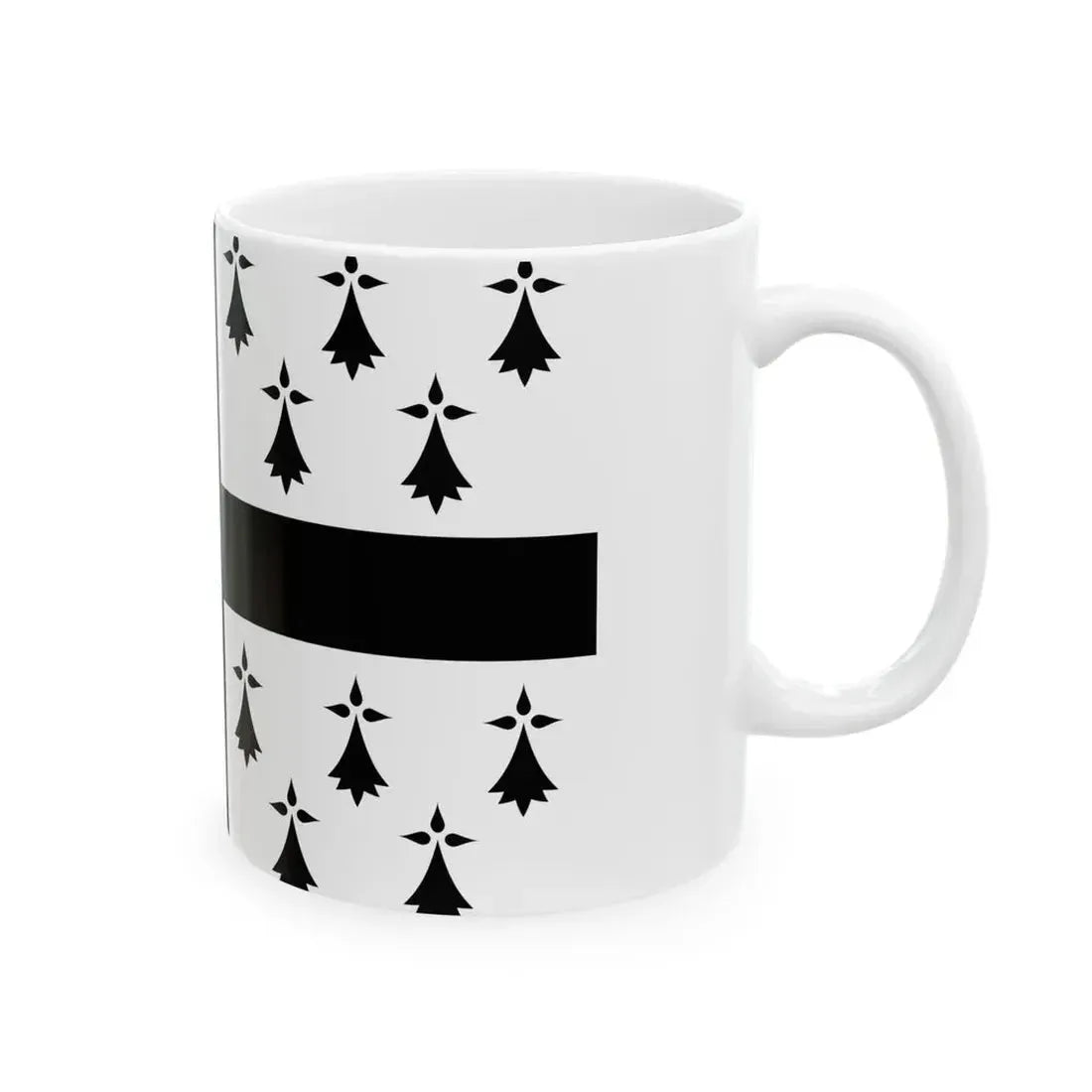 Pavillon de Nantes 20e siecle (France) White Coffee Mug - Go Mug Yourself