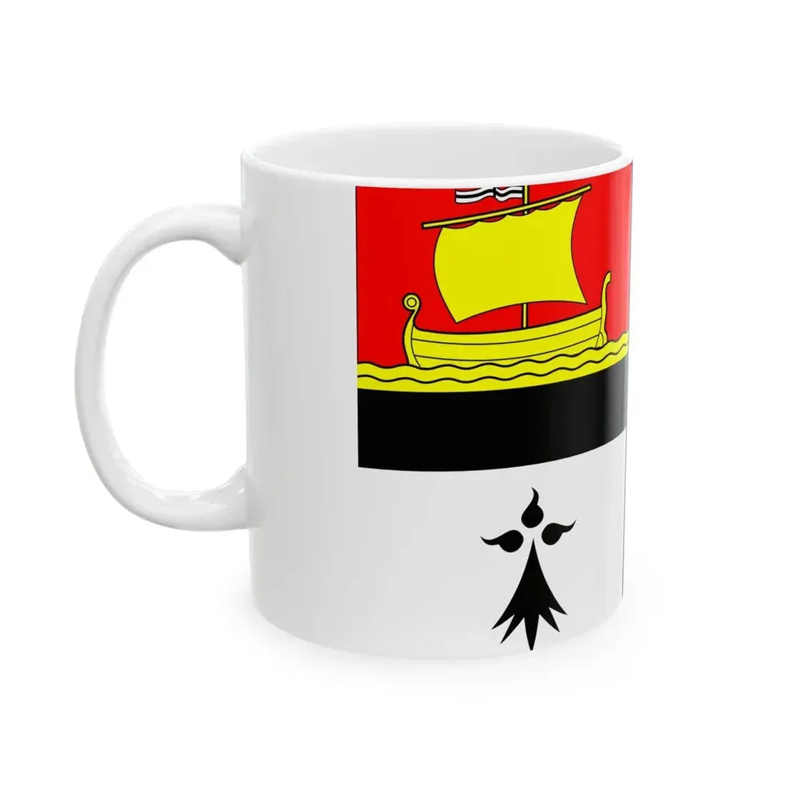 Pays de Guerande Flag (France) White Coffee Mug - Go Mug Yourself