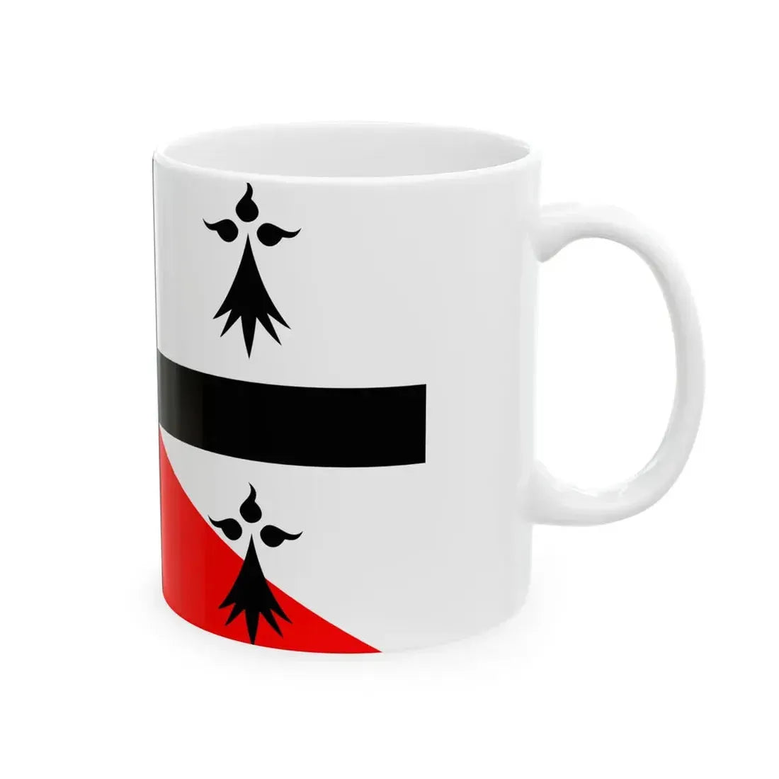 Pays de Guerande Flag (France) White Coffee Mug - Go Mug Yourself