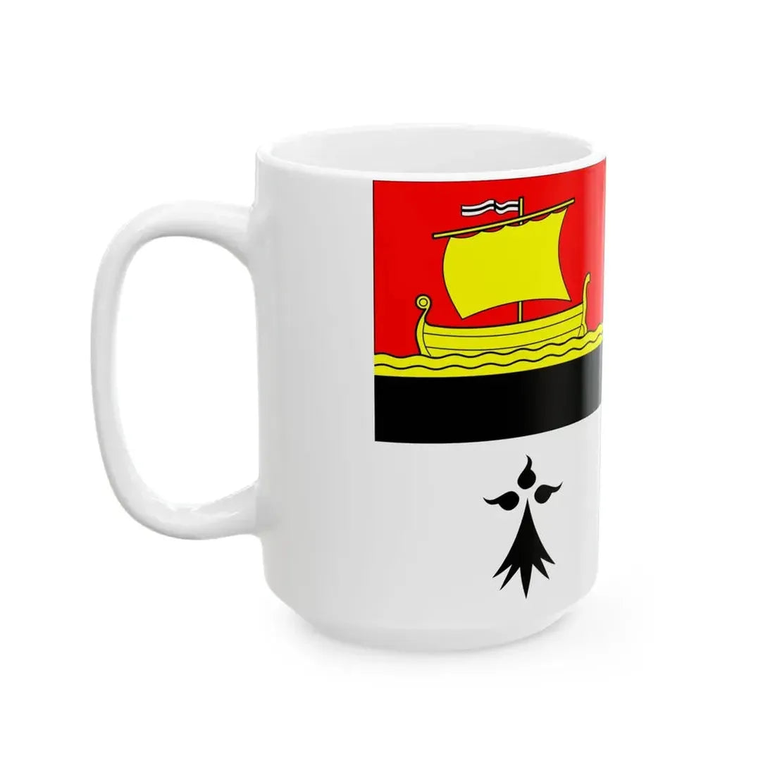 Pays de Guerande Flag (France) White Coffee Mug - Go Mug Yourself