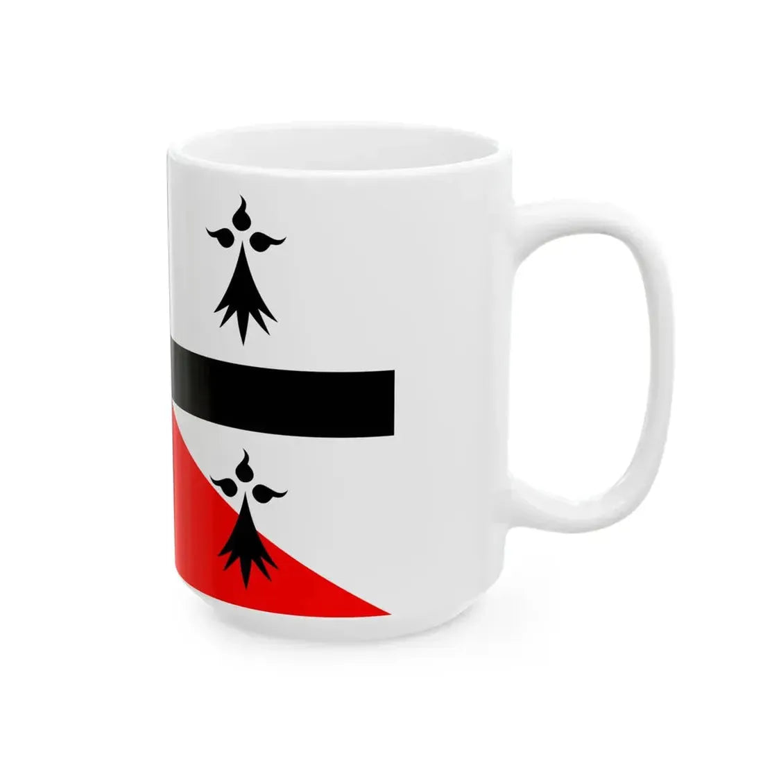 Pays de Guerande Flag (France) White Coffee Mug - Go Mug Yourself