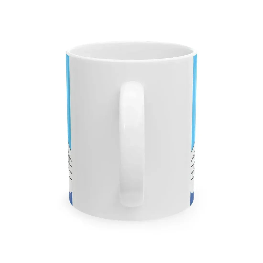 Pays de Pontivy traditional district flag (France) White Coffee Mug - Go Mug Yourself