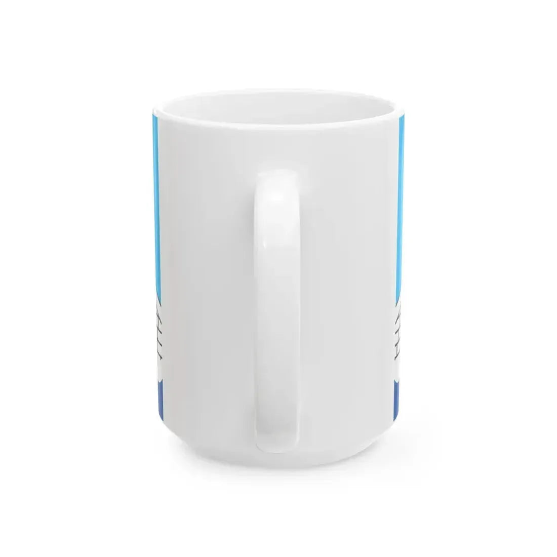 Pays de Pontivy traditional district flag (France) White Coffee Mug - Go Mug Yourself