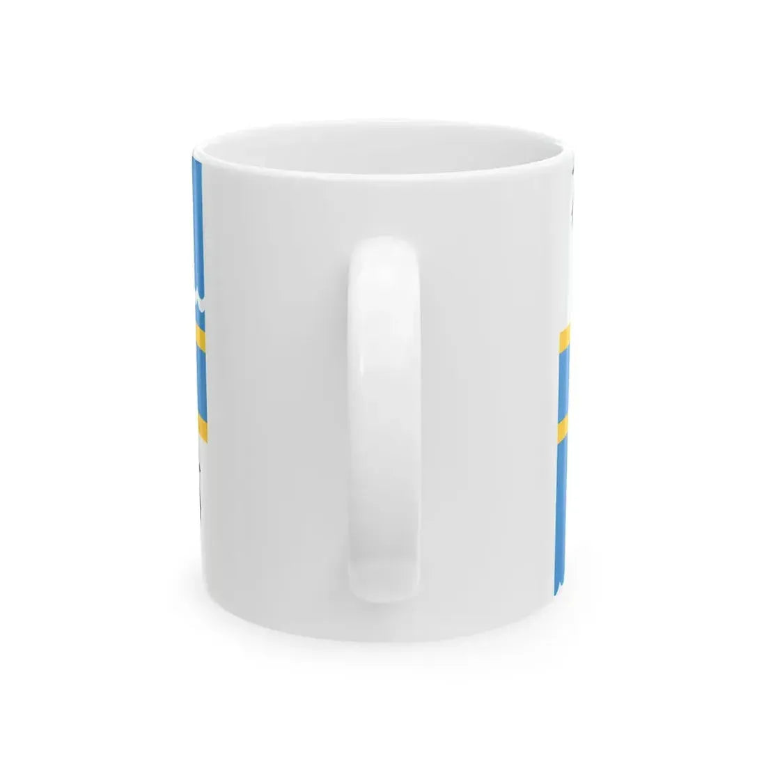 Pays de Redon traditional district flag (France) White Coffee Mug - Go Mug Yourself