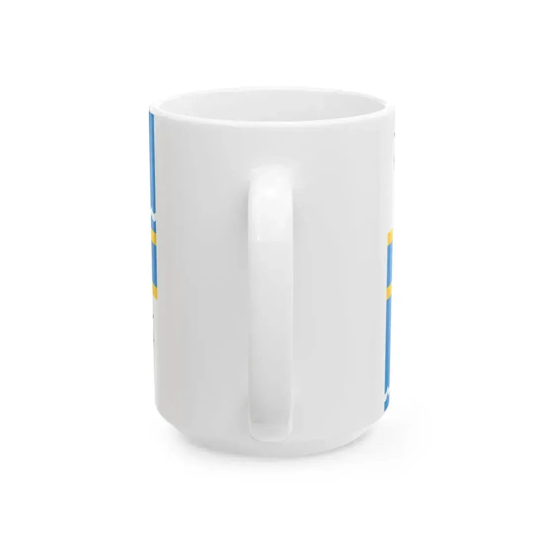 Pays de Redon traditional district flag (France) White Coffee Mug - Go Mug Yourself