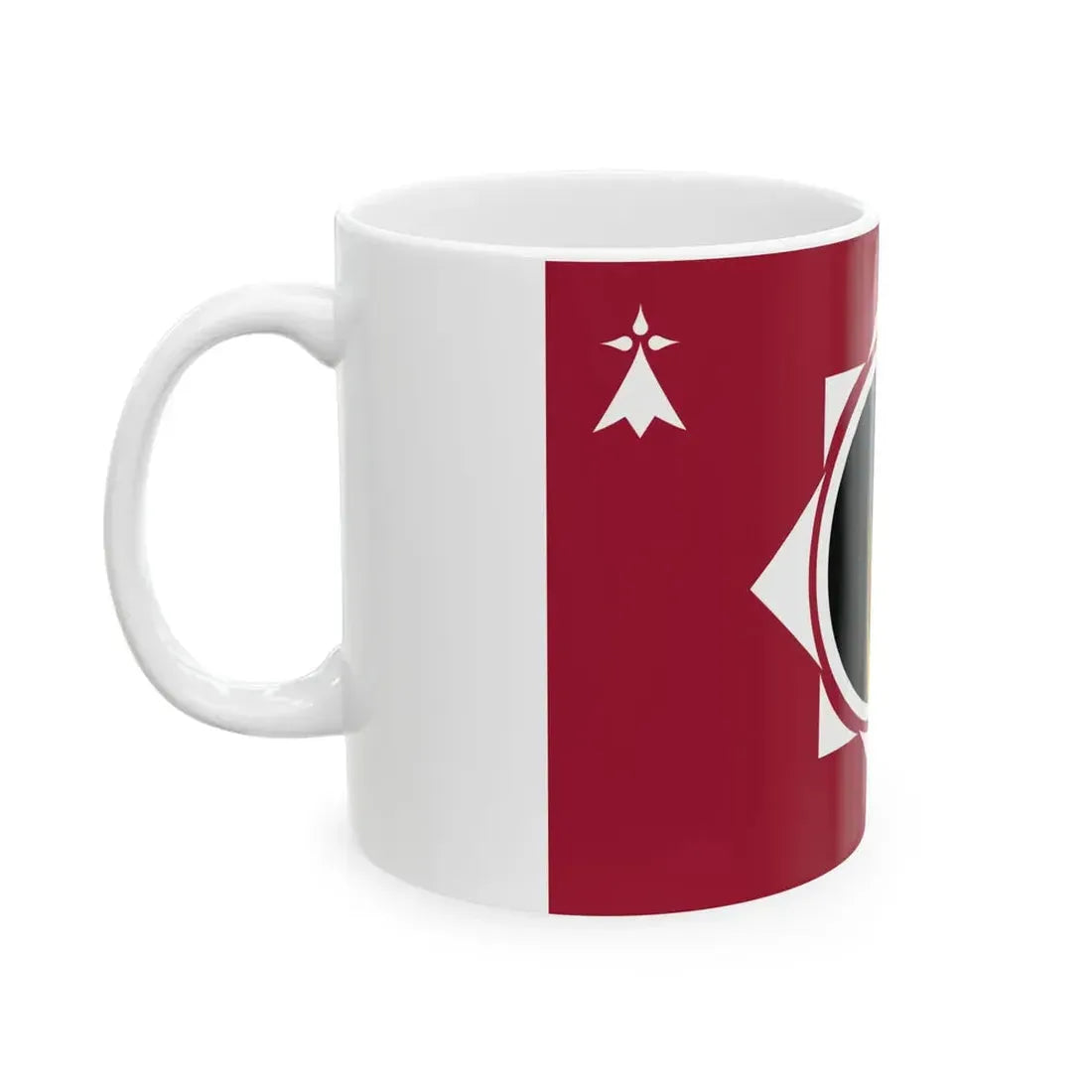 Pays Fanch traditional district flag (France) White Coffee Mug - Go Mug Yourself