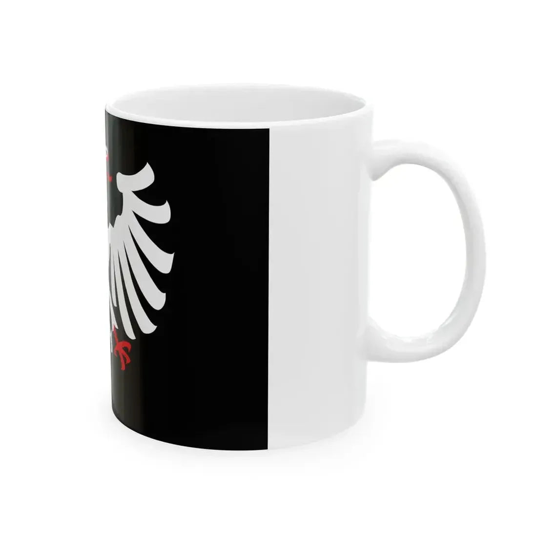 Pays Fouesnantais traditional district flag (France) White Coffee Mug - Go Mug Yourself