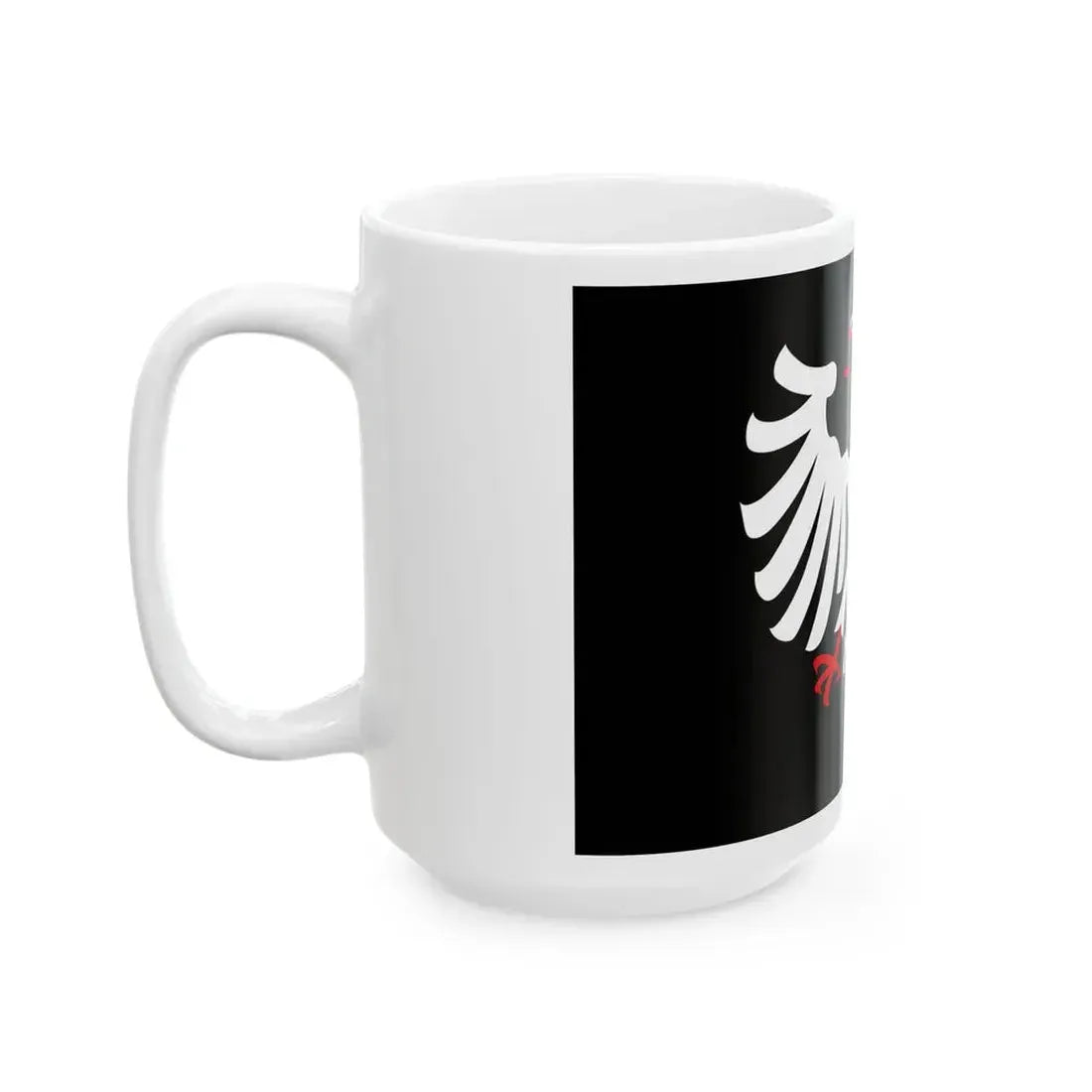 Pays Fouesnantais traditional district flag (France) White Coffee Mug - Go Mug Yourself