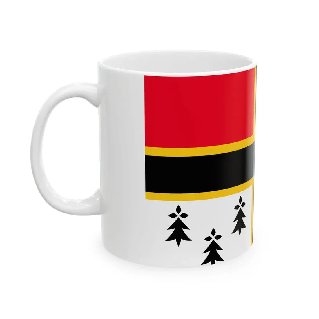 Pays malouin (Belgium) White Coffee Mug - Go Mug Yourself