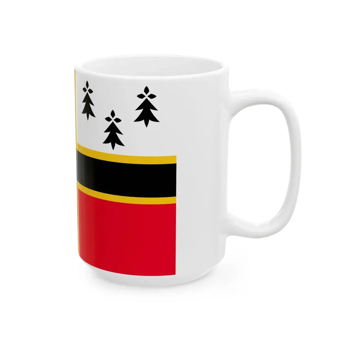 Pays malouin (Belgium) White Coffee Mug - Go Mug Yourself