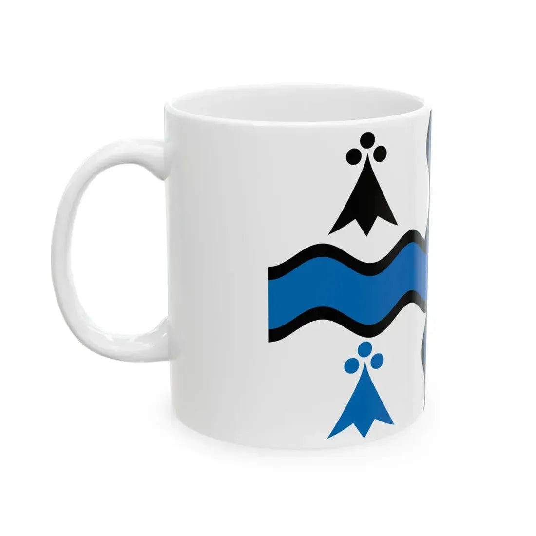 Pays Mitaud District Flag (France) White Coffee Mug - Go Mug Yourself