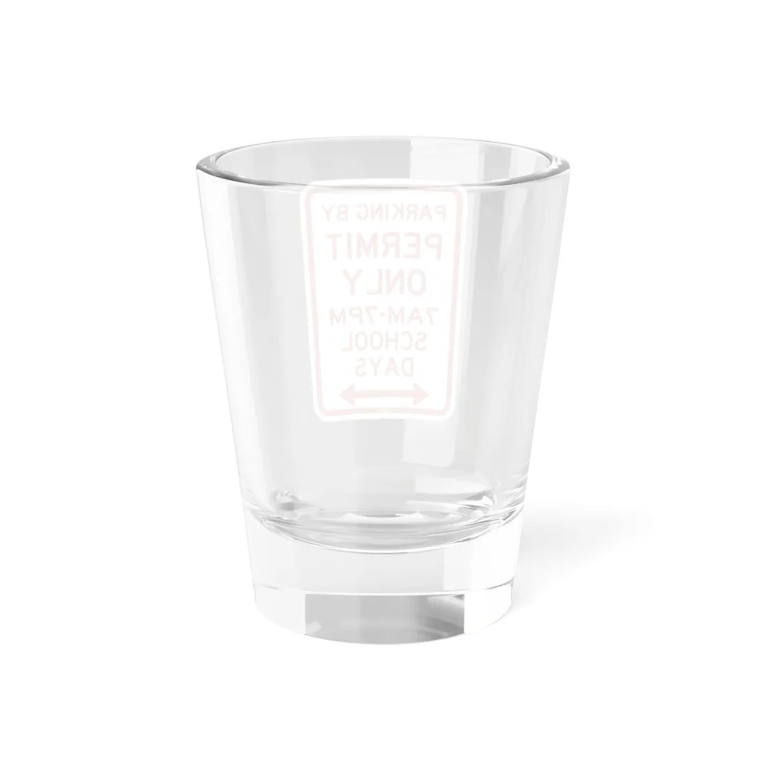 PBOT Road sign P4456D (Oregon) (Road Sign) Shot Glass 1.5oz - Go Mug Yourself