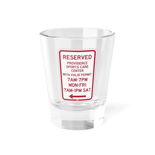 PBOT Road sign P4459L (Oregon) (Road Sign) Shot Glass 1.5oz 1.5oz - Go Mug Yourself