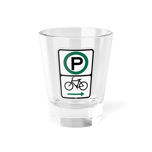 PBOT Road sign P4650R (Oregon) (Road Sign) Shot Glass 1.5oz 1.5oz - Go Mug Yourself