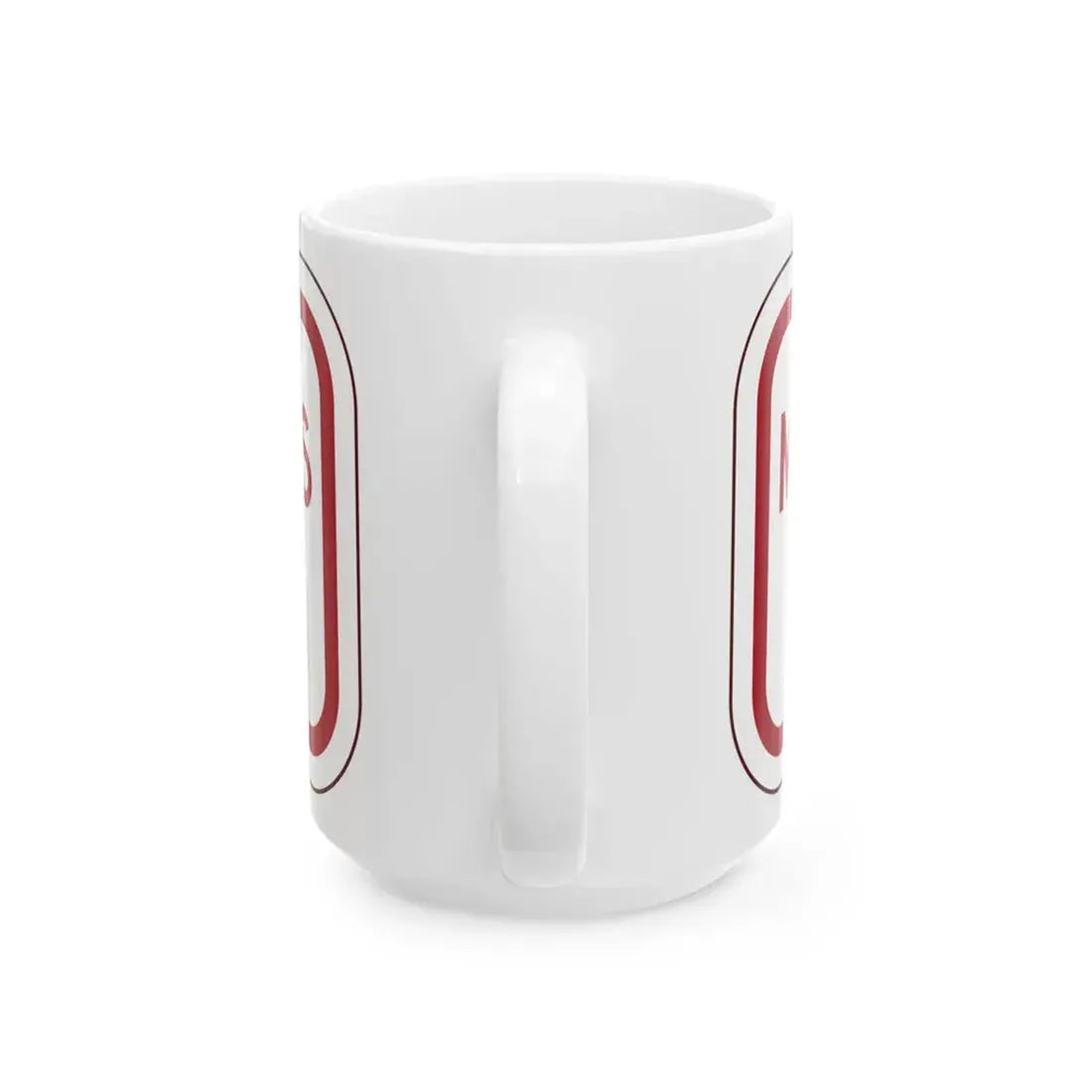 PBOT Road sign P4660 (Oregon) (Road Sign) White Coffee Mug - Go Mug Yourself