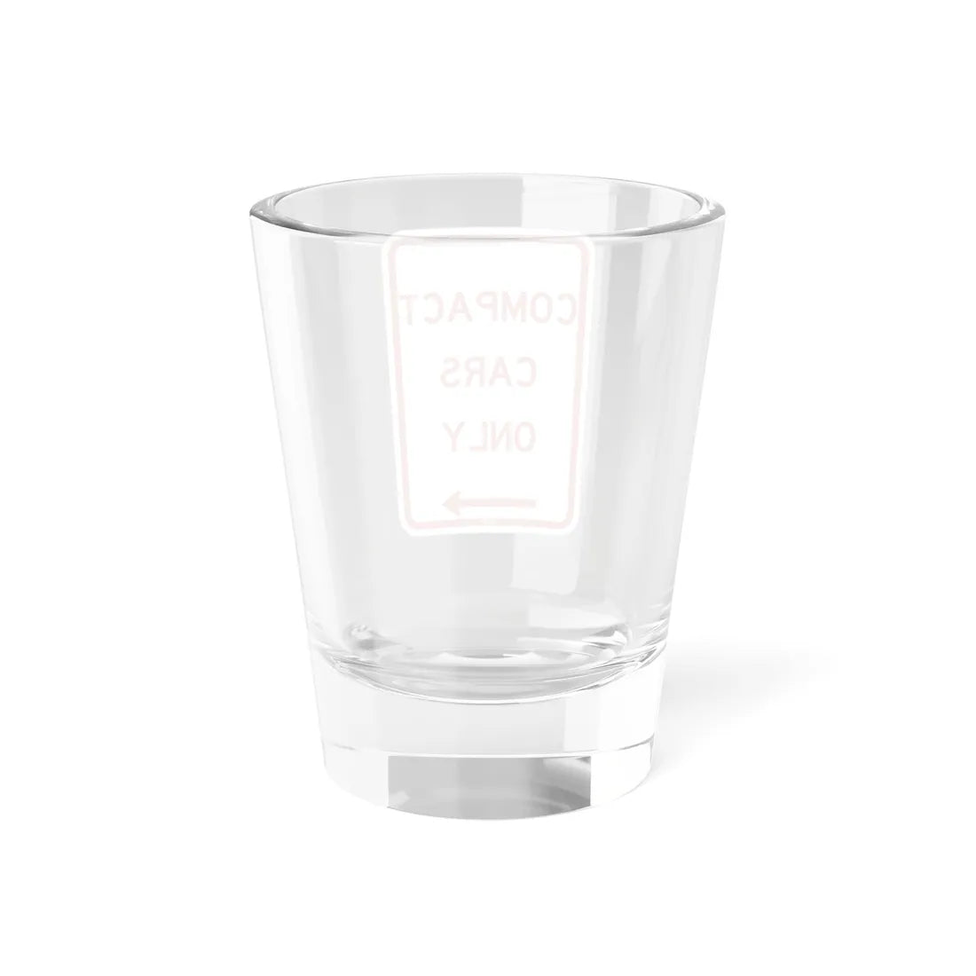 PBOT Road sign P4685R (Oregon) (Road Sign) Shot Glass 1.5oz - Go Mug Yourself