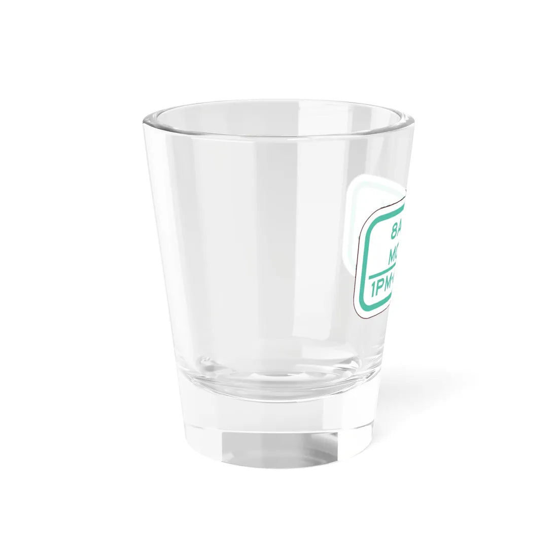 PBOT Road sign P4690 (Oregon) (Road Sign) Shot Glass 1.5oz - Go Mug Yourself