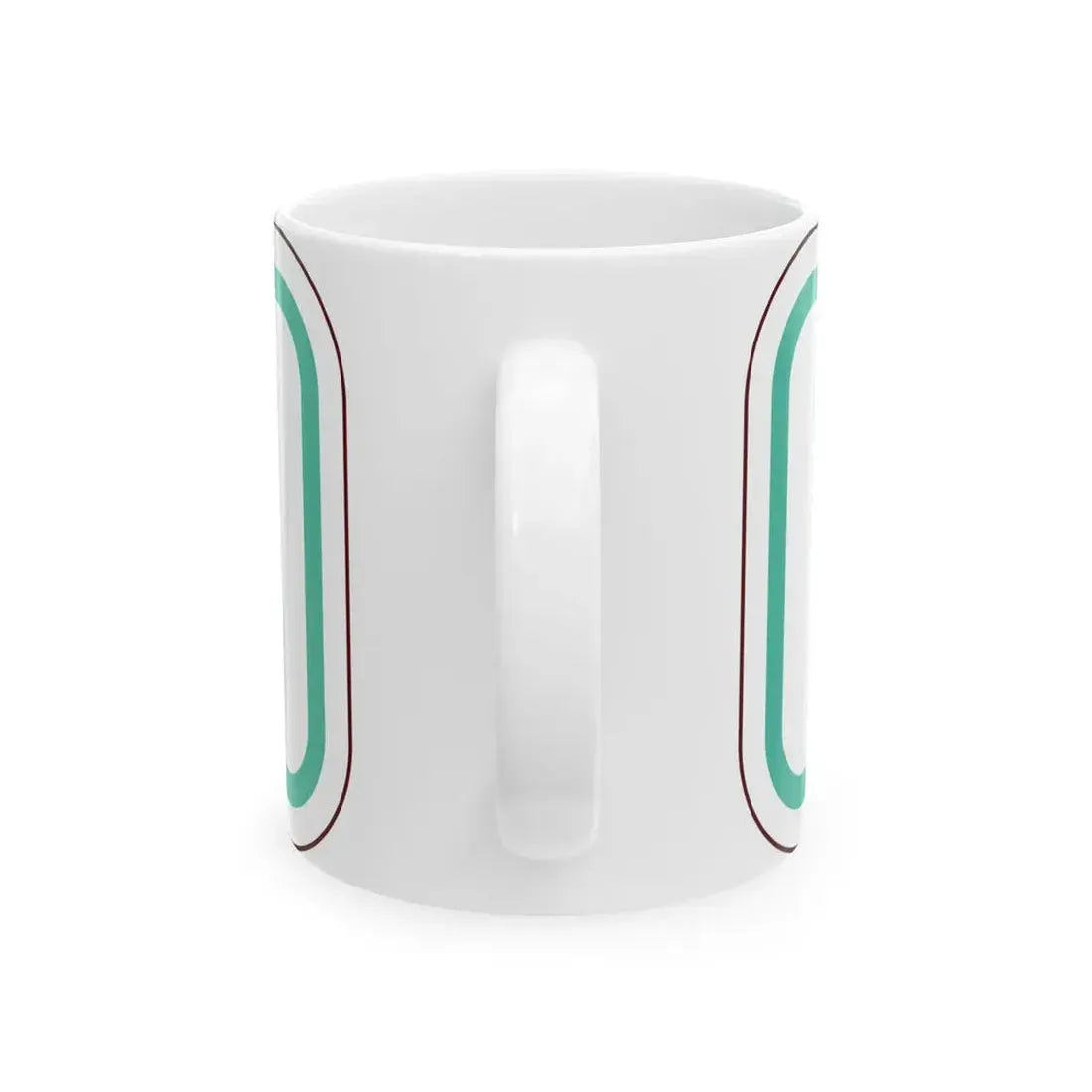 PBOT Road sign P4701 (Oregon) (Road Sign) White Coffee Mug - Go Mug Yourself