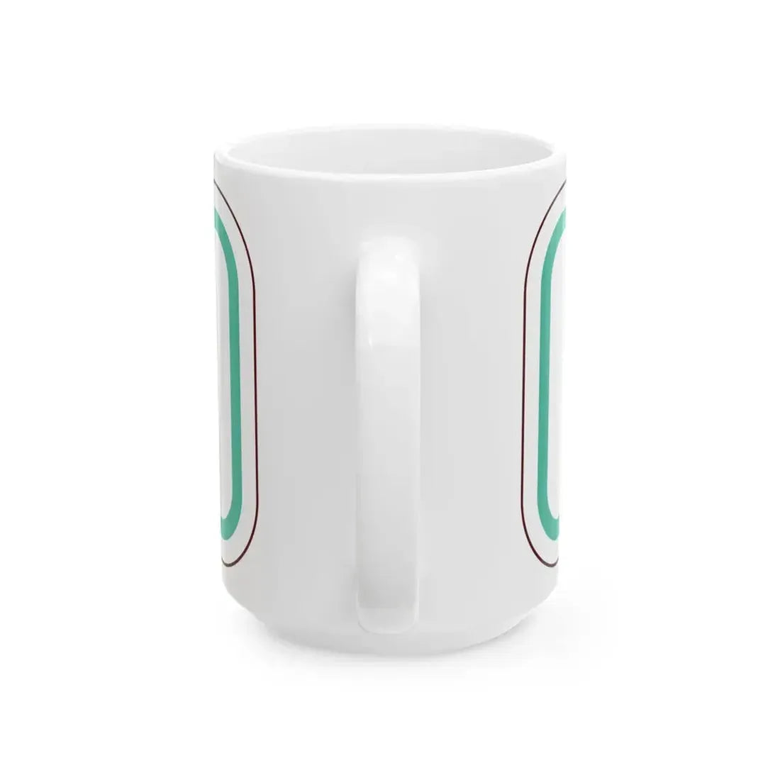 PBOT Road sign P4701 (Oregon) (Road Sign) White Coffee Mug - Go Mug Yourself