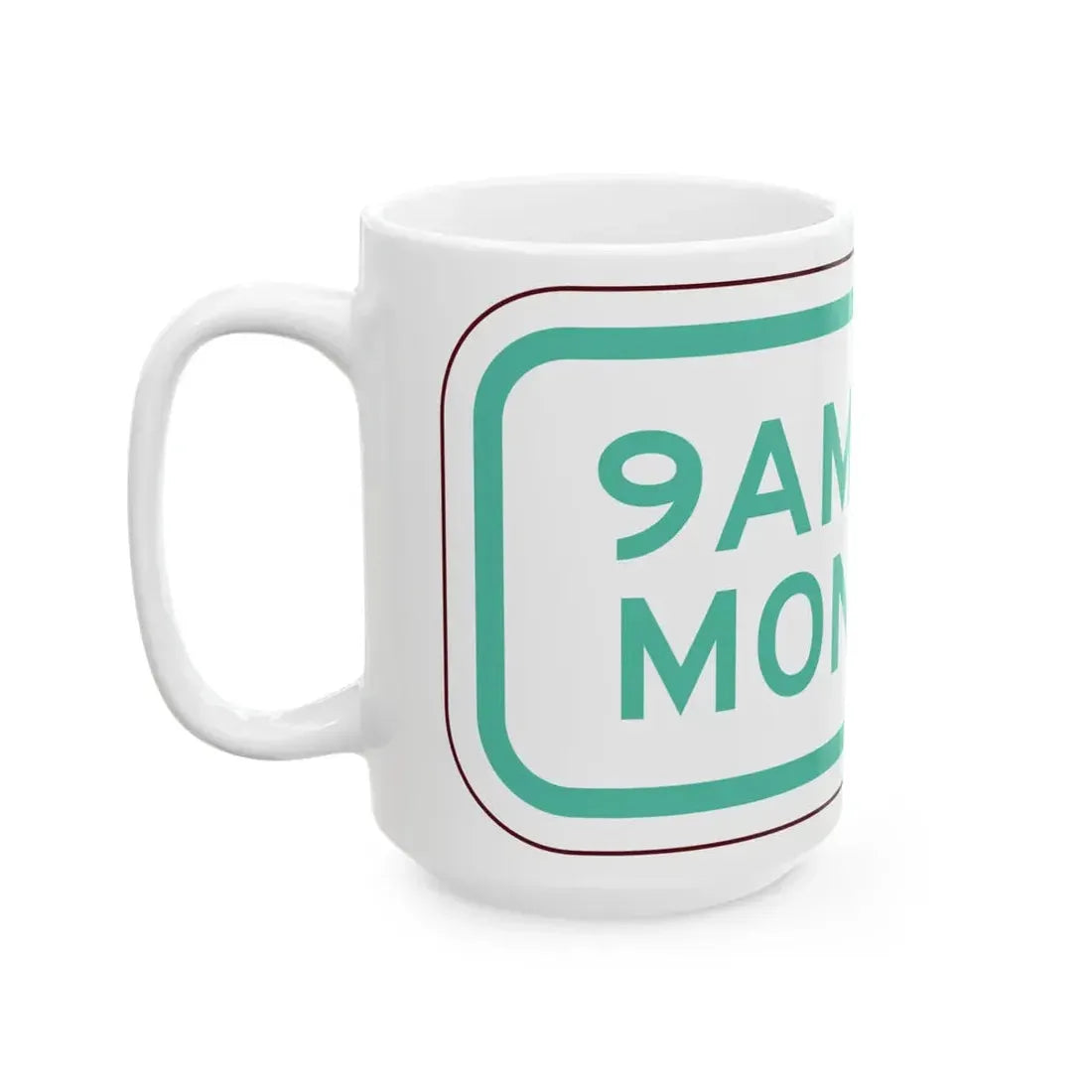 PBOT Road sign P4701 (Oregon) (Road Sign) White Coffee Mug - Go Mug Yourself