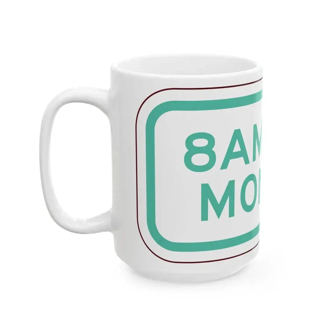 PBOT Road sign P4702 (Oregon) (Road Sign) White Coffee Mug - Go Mug Yourself